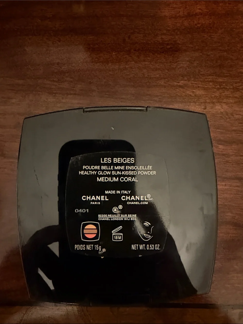 CHANEL Les Beiges Healthy Glow Powder - Coral & Beige Packaging